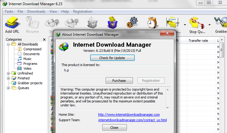 Download IDM 6.23 Build 8 Final + Crack