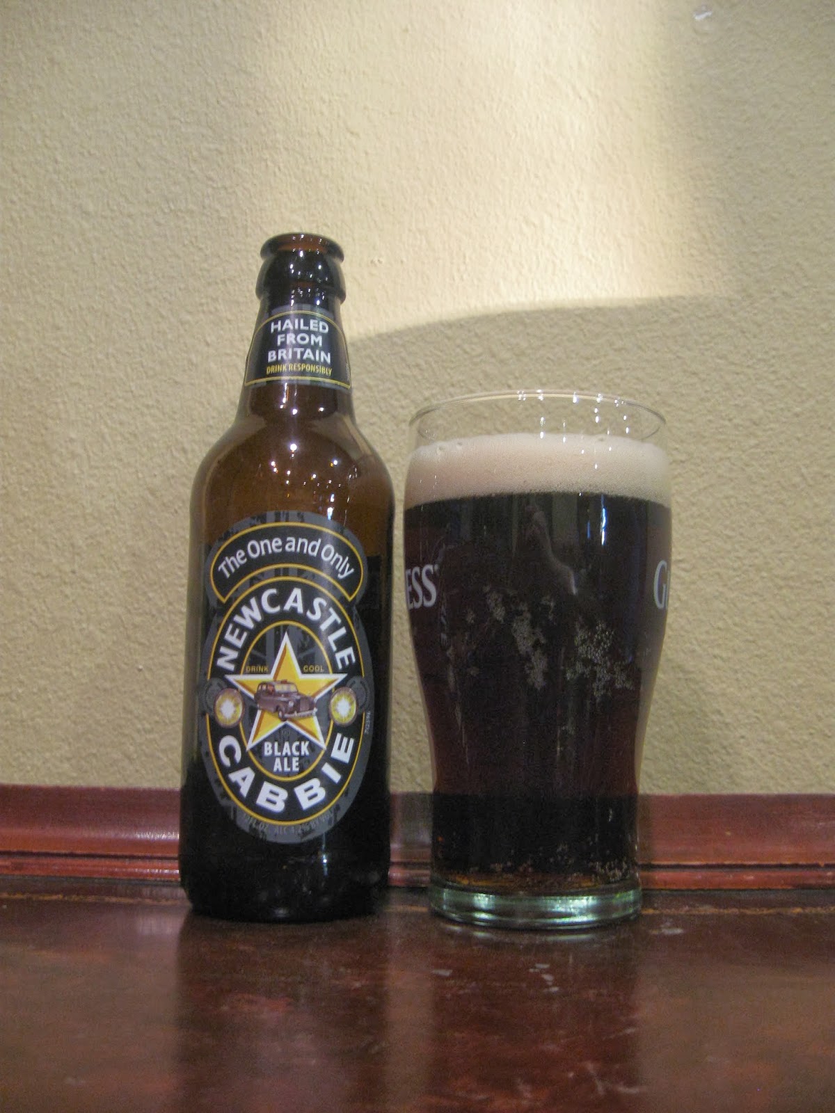 Doing Beer Justice Newcastle Cabbie Black Ale