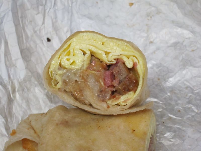 Review Carl's Jr. Big Country Breakfast Burrito Brand Eating