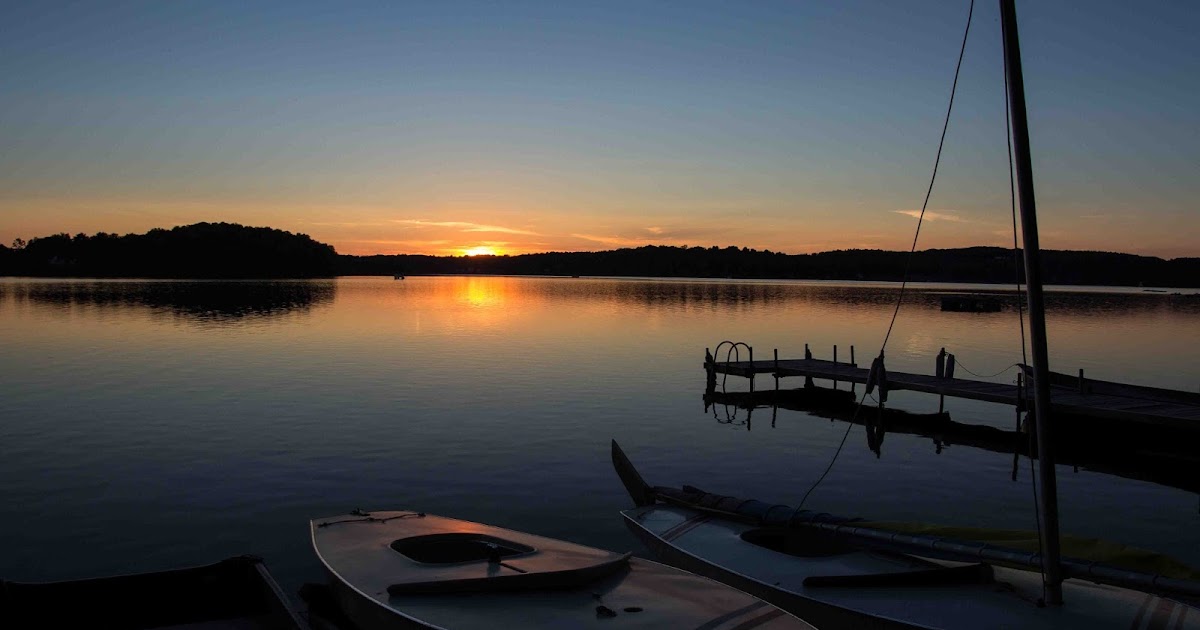 The Garden of Needles Relaxing on Galway Lake