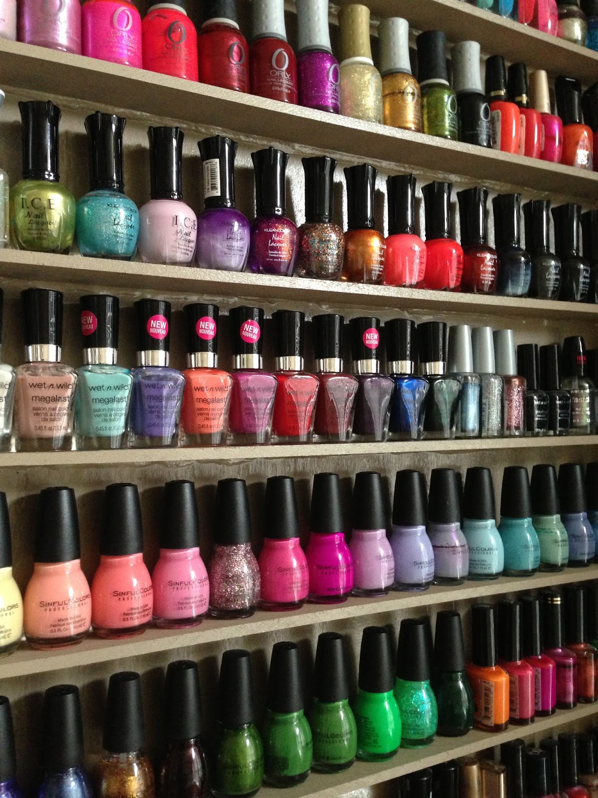 BeautifulLovelyThings Another Nail Polish Shelf...