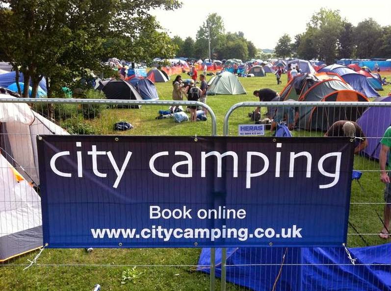 City Camping Camping Site for Milton Keynes Bowl Events