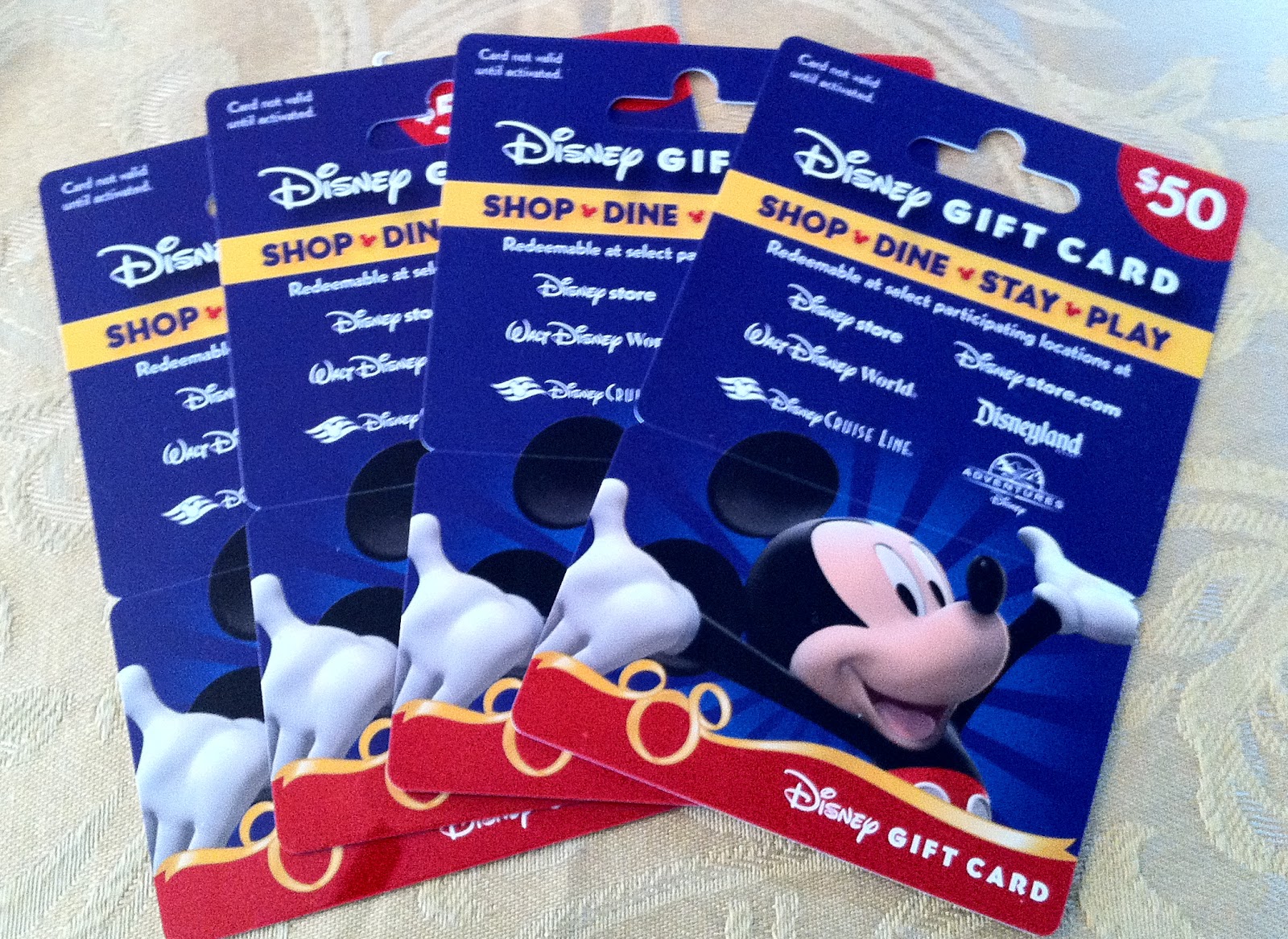 Lady In Wonderland: Save on Gas by buying Disney Gift Cards