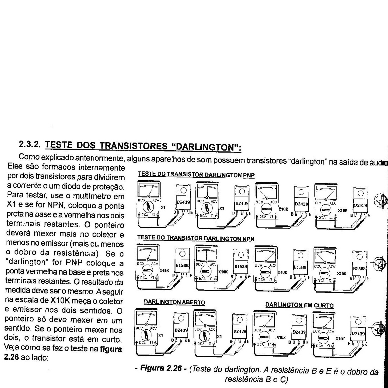 Circuitos na pratica Como testar Mosfet e Darlington