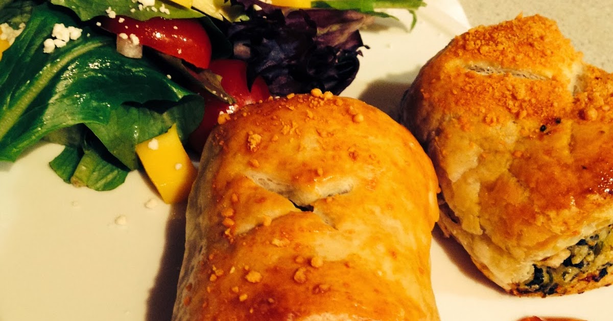 Sweet Alchemy Pork, spinach, feta and pear sausage rolls.