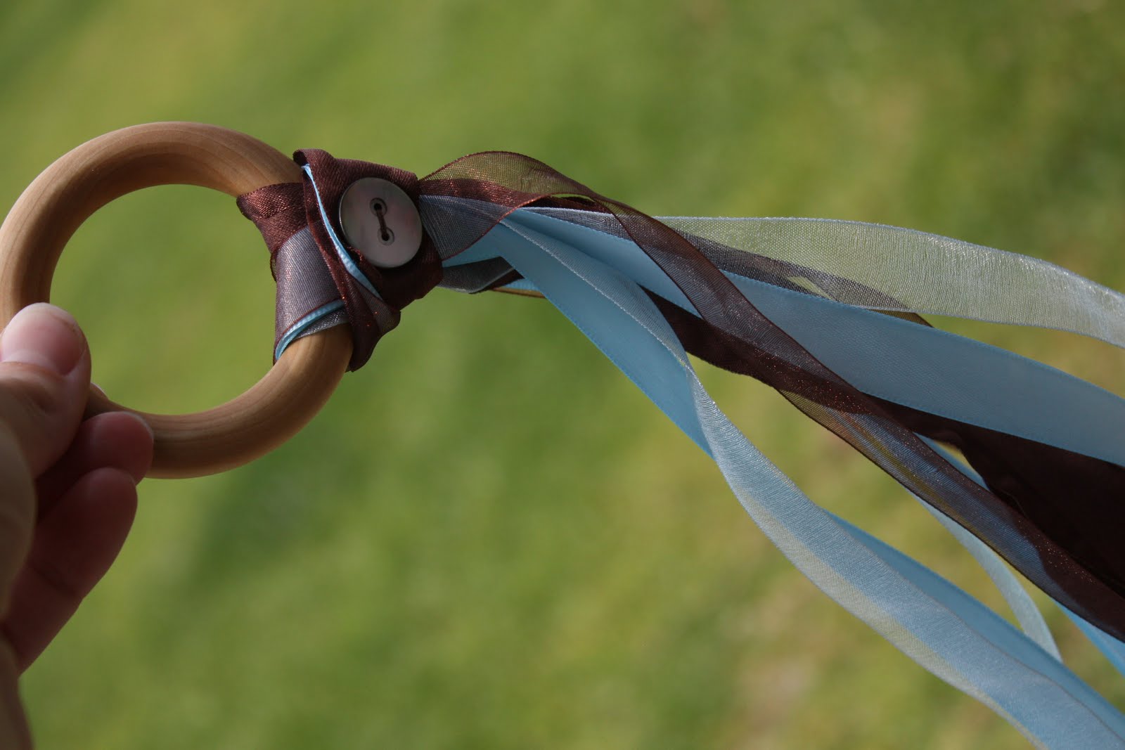 Getting Some Fun Out of Life Ribbon Hand Kite A Tutorial