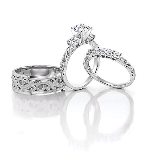 wedding ring new design white gold