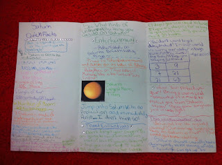 Mrs. Thomas' 5th Grade Class: Planet Brochure Project!!