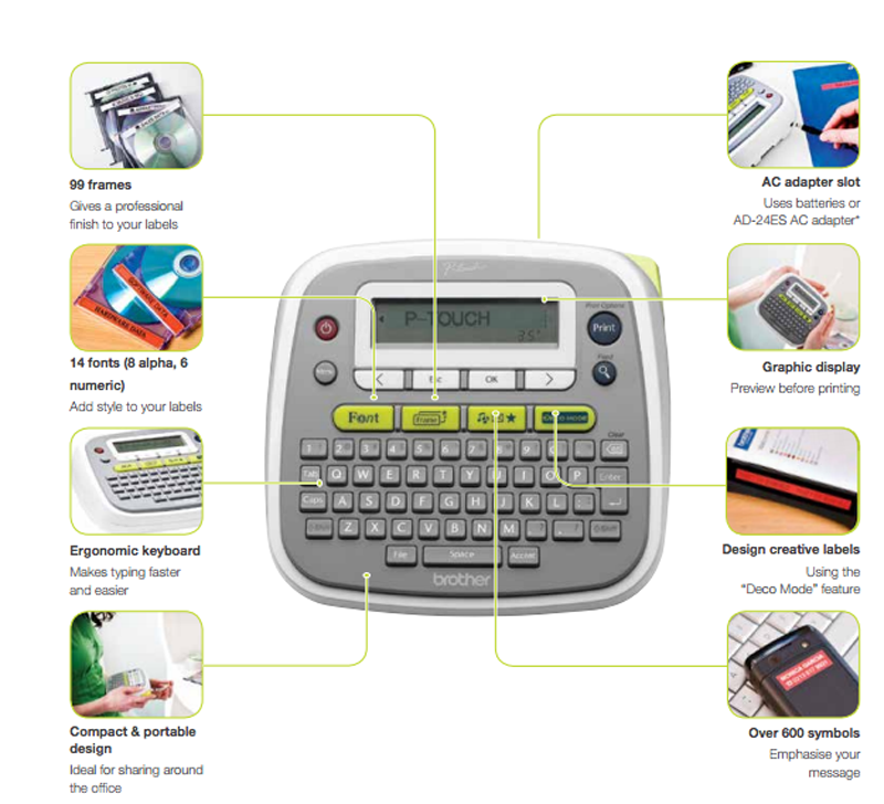 Brother P Touch PTD200 Label Maker Giveaway! Rochelle Rivera