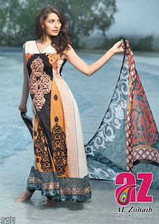 Al-Zohaib Aeysha Zara Premium Eid Collection 2013-14