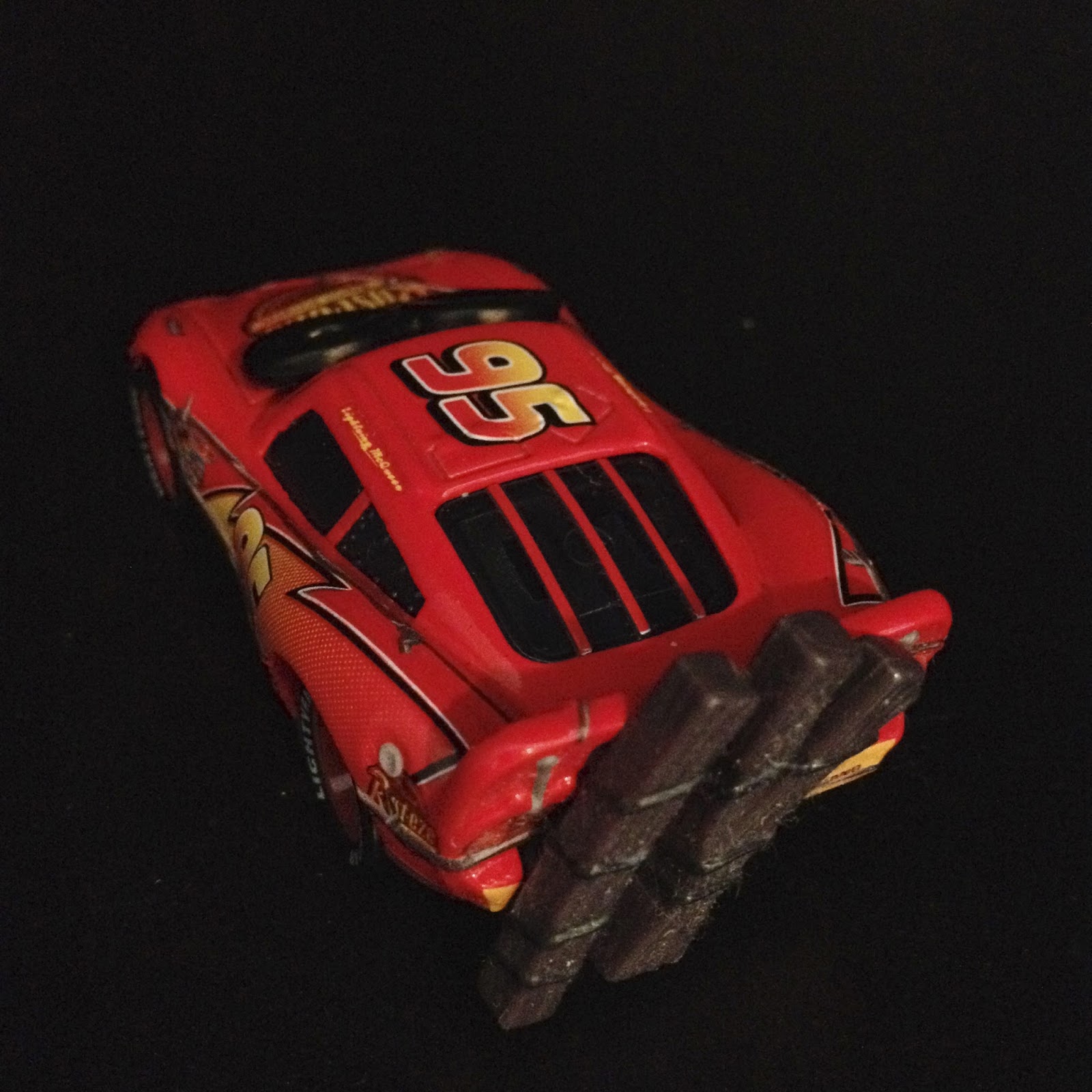 Dan the Pixar Fan Cars Spin Out Lightning Mcqueen