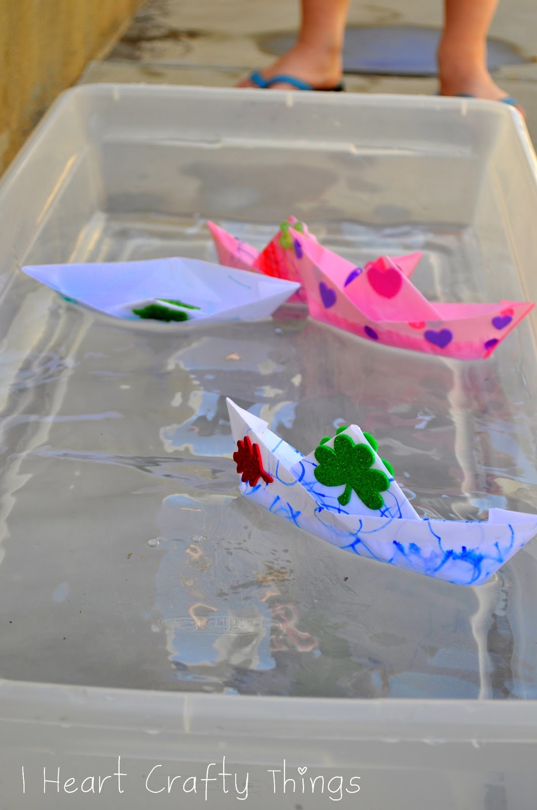 Paper Boat Races (with a free "sink or float" worksheet)