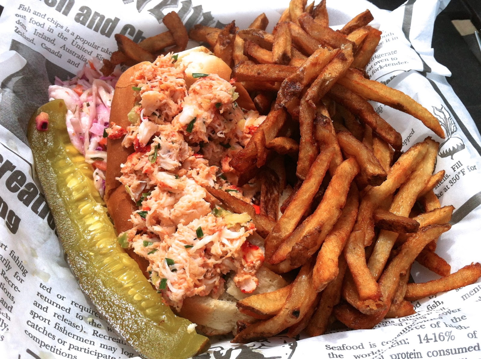 Meals with D Buster's Sea Cove