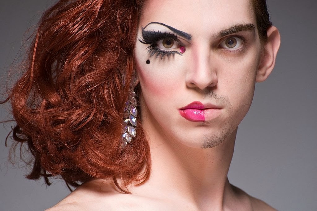 Extraordinary Photos Of Drag Queens In Half Drag STATIONGOSSIP