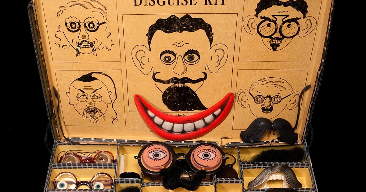 Anonymous Works Circa 1920's Comical Disguise Kit