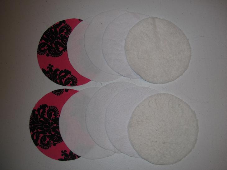 Mama To Three Chicks Reusable Breast Pads