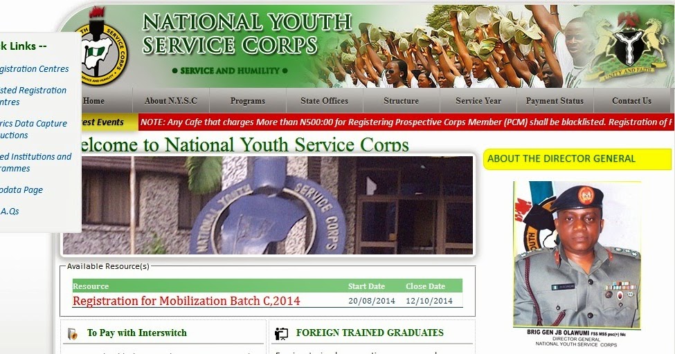 NOUN UNIVERSITY PORTAL TMA SOLUTIONS NYSC Online Registration Issues