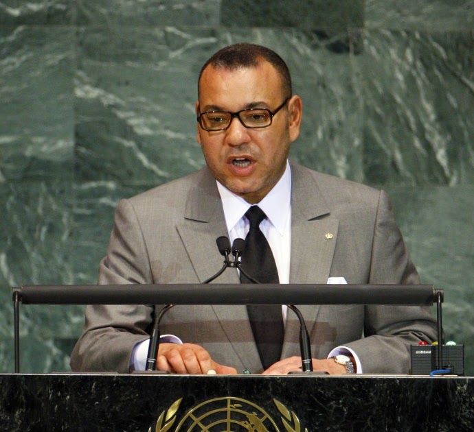 I Was Here. Mohammed VI of Morocco