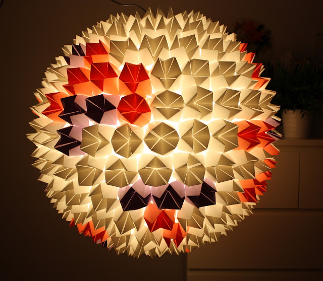 fosfeno candeeiro origami