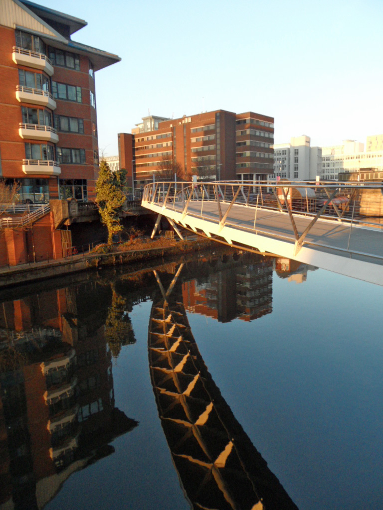 The Happy Pontist Manchester Bridges 22. Spinningfields Footbridge