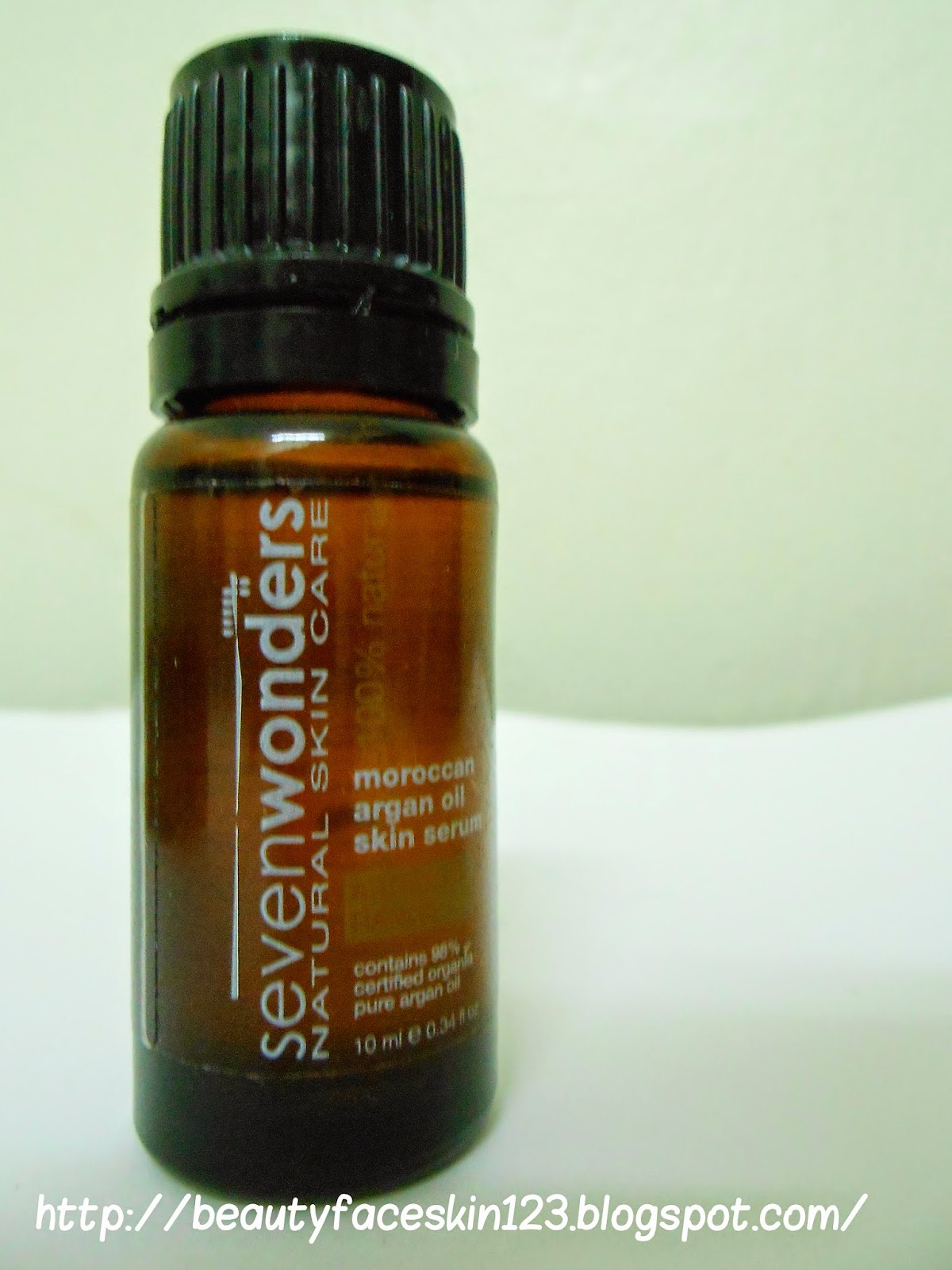 GREAT SKIN&LIFE REVIEW ON SEVEN WONDERS MOROCCAN ARGAN OIL SERUM