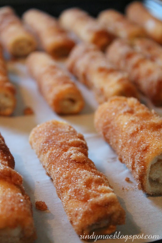 Rindy Mae Cinnamon Cream Cheese RollUps