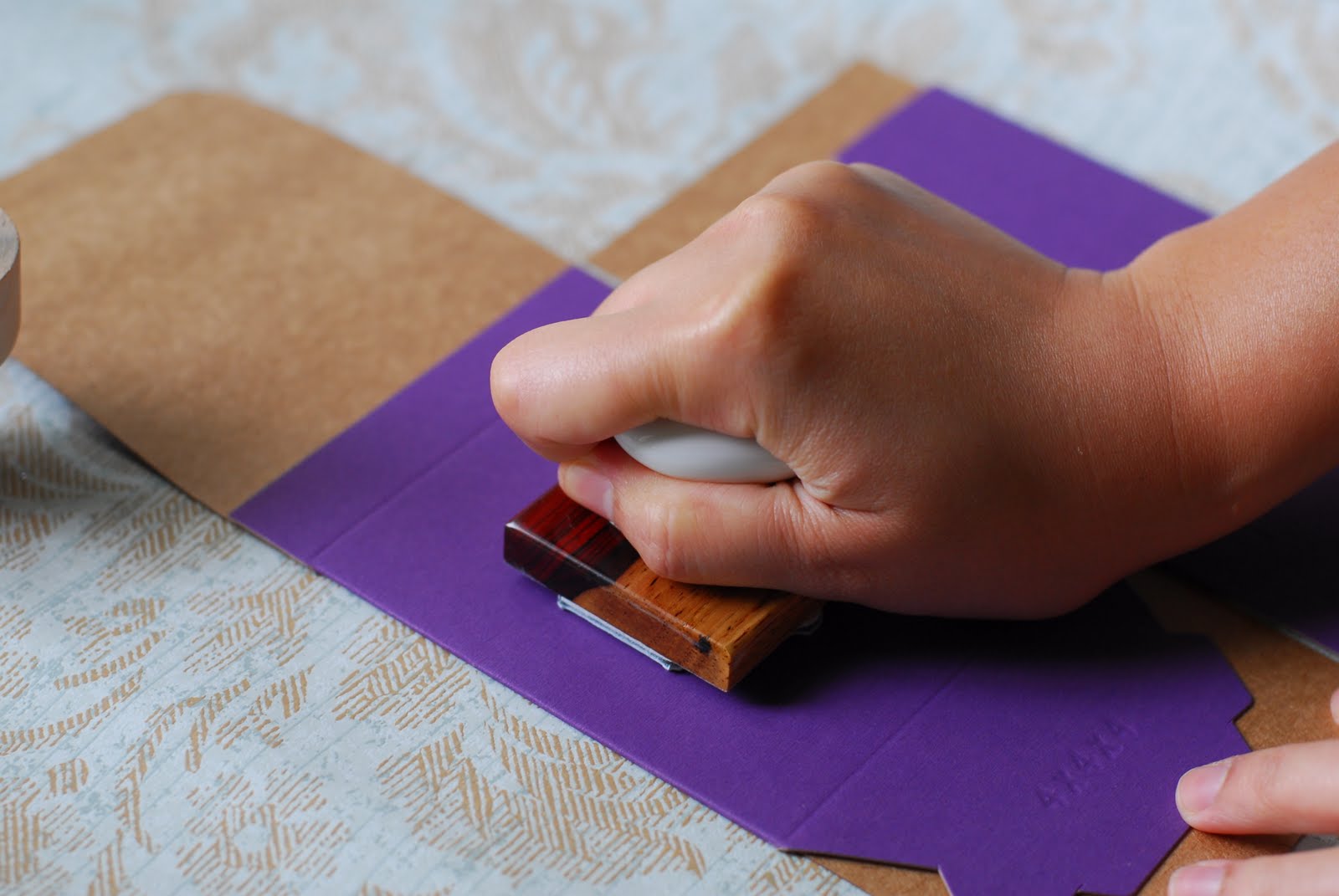 MyRubberStamp DIY Elegant Stationery Embossing (Step by Step) with our