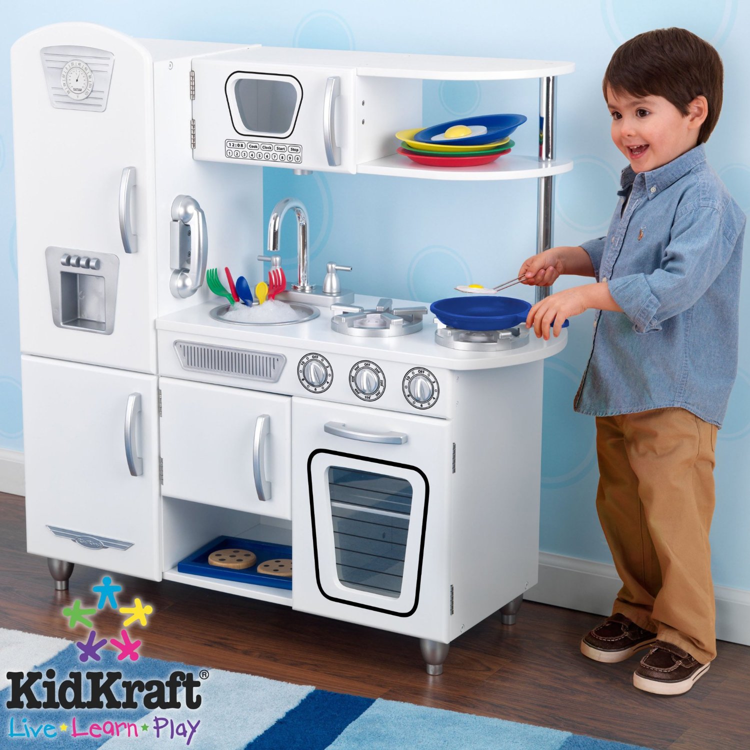 A Lovely Little Life Play Kitchen - Even Boys Will Want To Play With It a lovely little life play kitchen - even boys will want to play with it