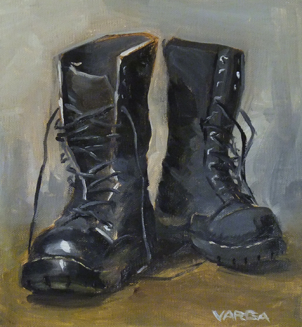 Tiffanny's Sketchbook This Week's Still Life My awesome boots