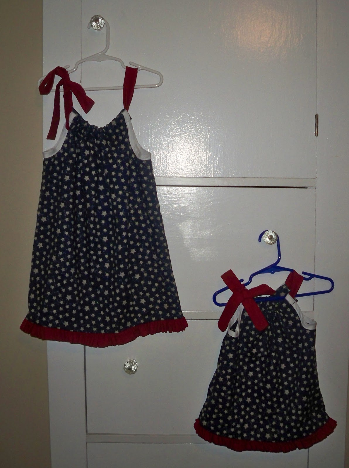 My Life as a StayAtHome Mother Pillowcase Dress with Ruffles