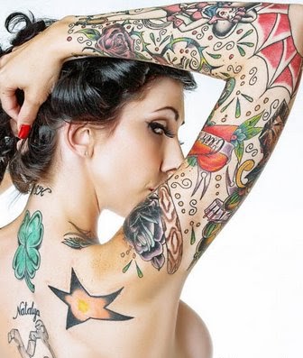 Tattoo pornostar Alisha Klass