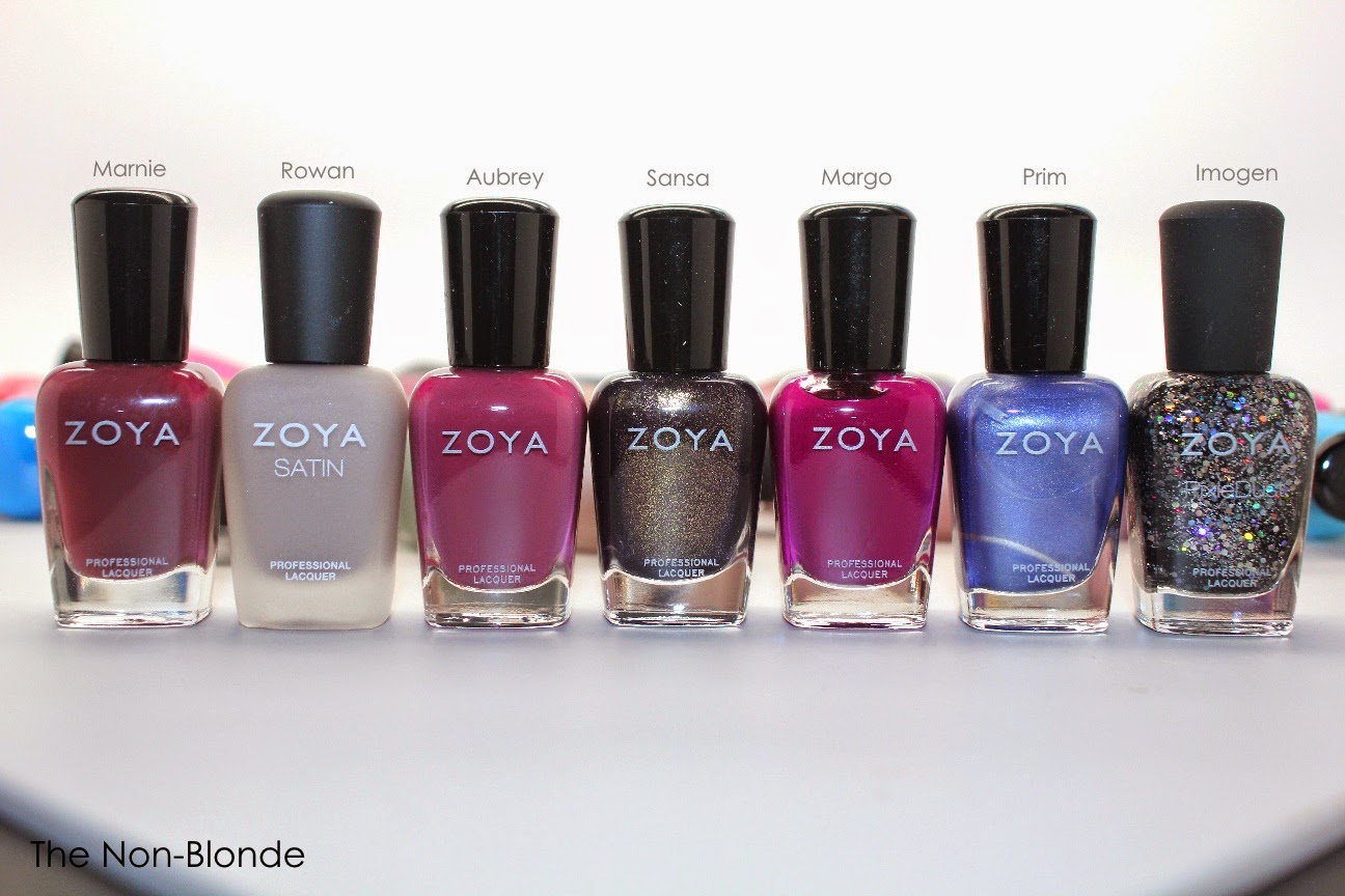 7 Favorite Zoya Nail Polish Colors From Recent Months The NonBlonde