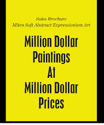 Sales Brochure - Million Dollar Mitro Paintings