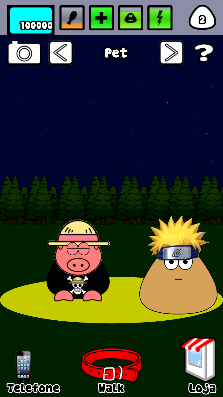 POU HACKER ROUPA DO NARUTO +FILHO DO POU (DOWNLOAD) Apk 