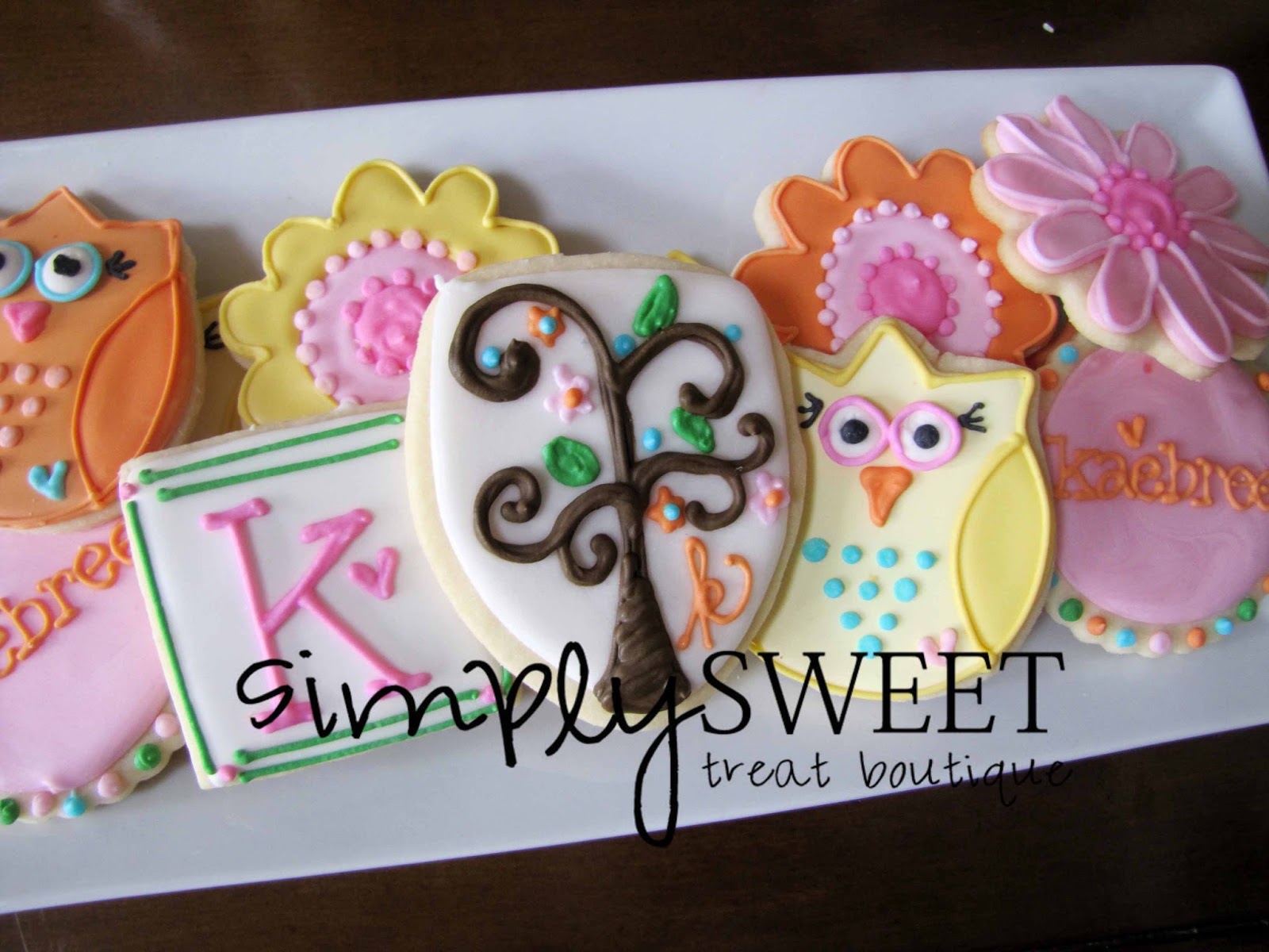 Owl Decorated Cookies