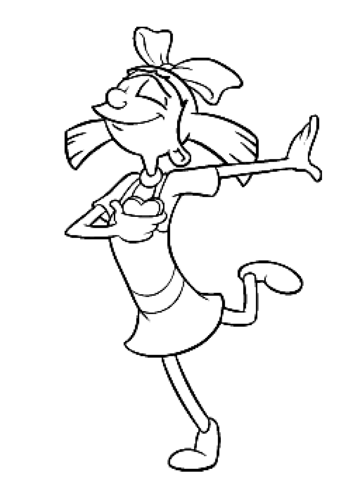 Arnold (Hey Arnold) para dibujar colorear recortar y pegar - colorearrr