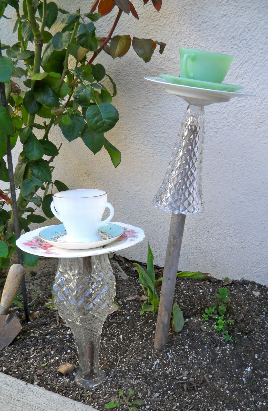 Kaleidoscope of Colors DIY 10 Minute Teacup Bird Feeder