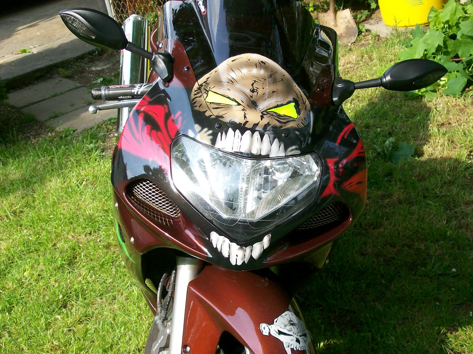 Airbrush Master Spawn Motorcycle