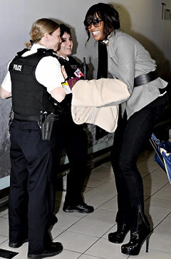 Naomi Campbell Arrested