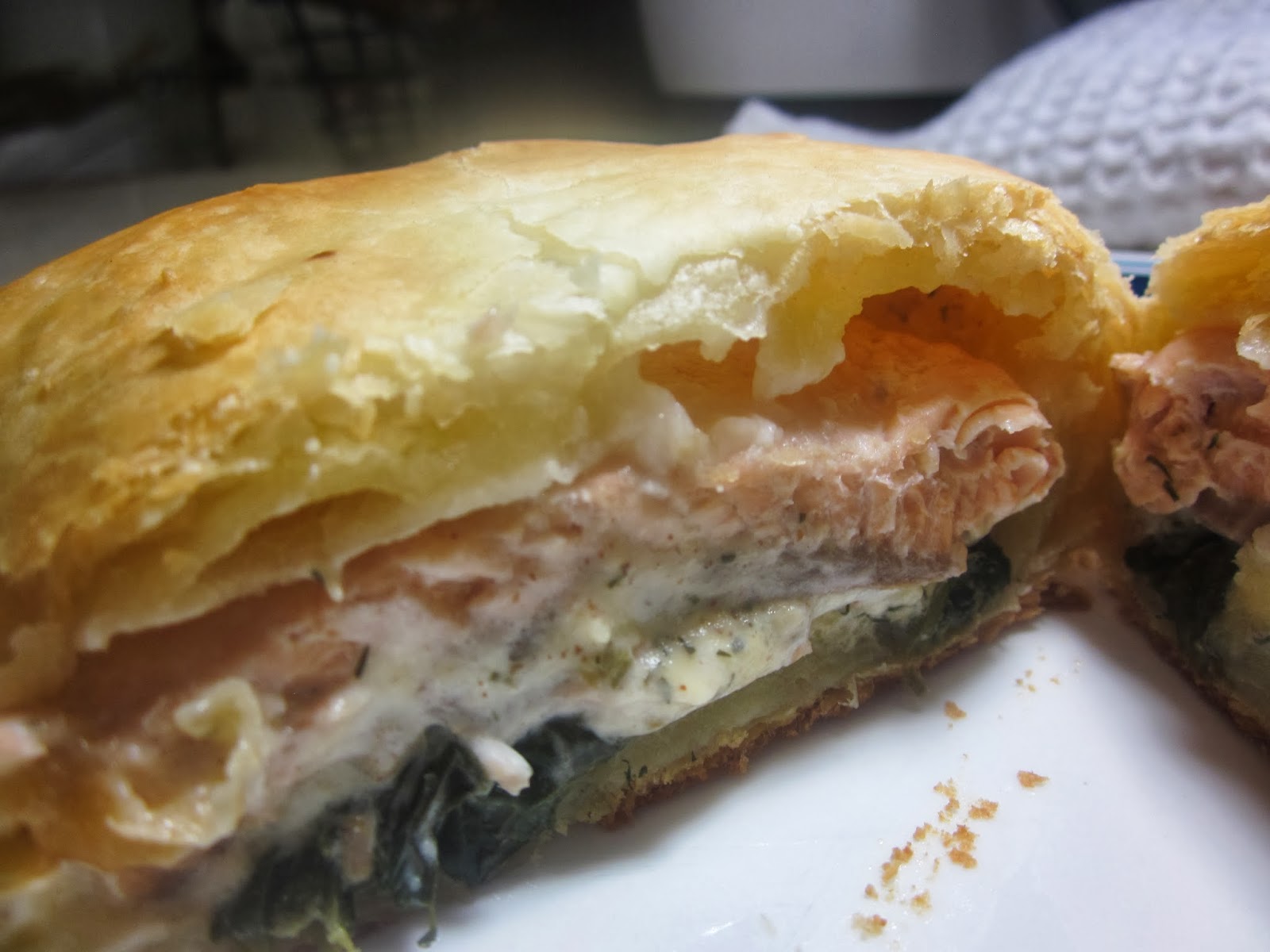 Chef Tess Bakeresse Salmon Wellington and Good Morning Arizona Fish