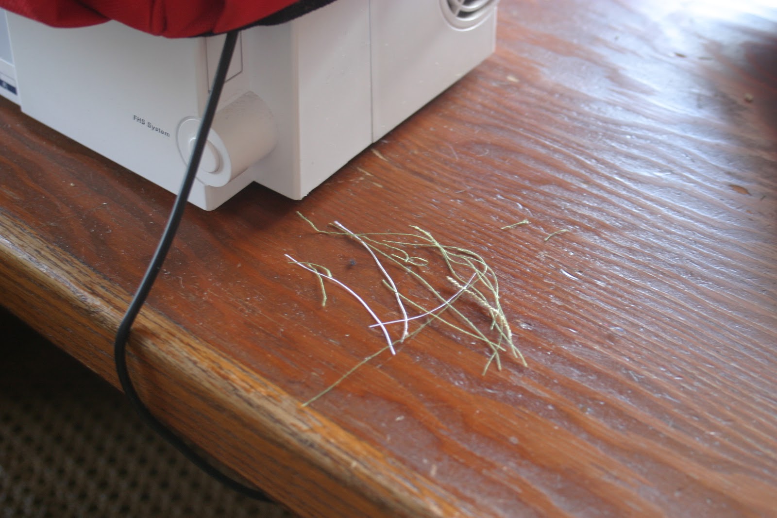 Thrift at Home A Handy Trash Bag for the Sewing Room