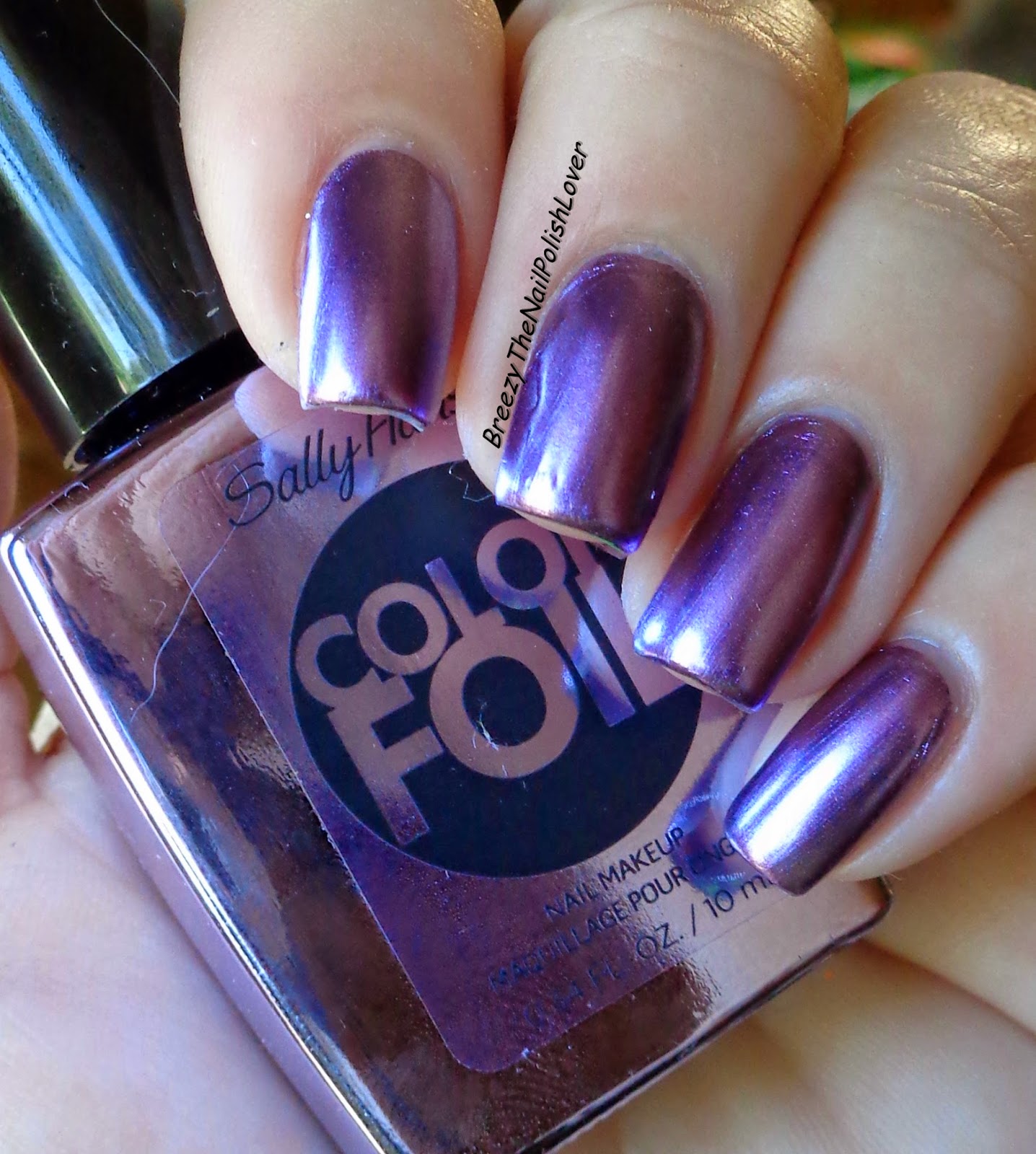 BreezyTheNailPolishLover Sally Hansen Color Foils Swatches/Review