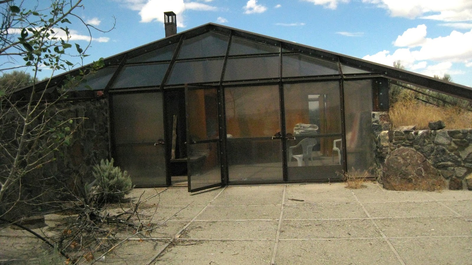 Sewing with Cupcake The Glass House at Hart Mountain Antelope Refuge
