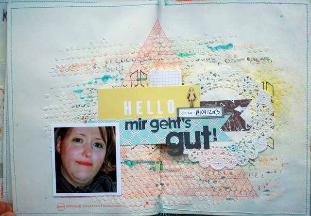 Mixed Media Montag | Designteam-Art Journal von Britta