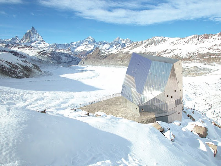 34. New Mount Rosa Hut - Zermatt ; Switzerland (EPFZ, arch.)
