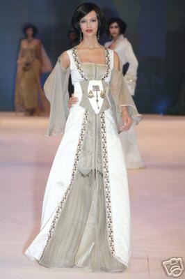 caftan blanc