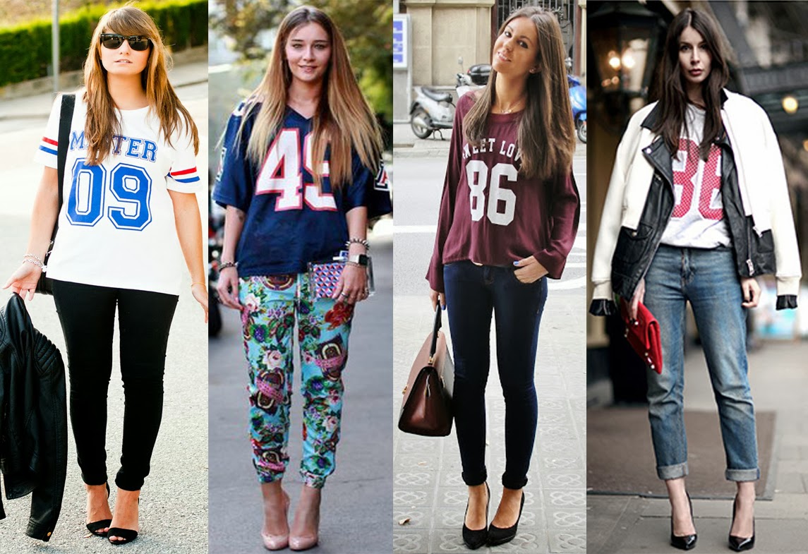 16 awesome ways to wear your sporty t-shirt and jersey