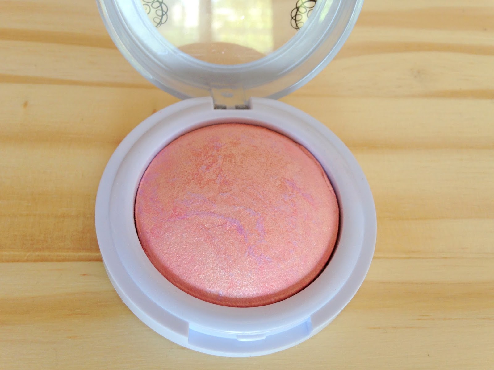 Review Hard Candy Blush Crush Baked Blush Five Broke Girls