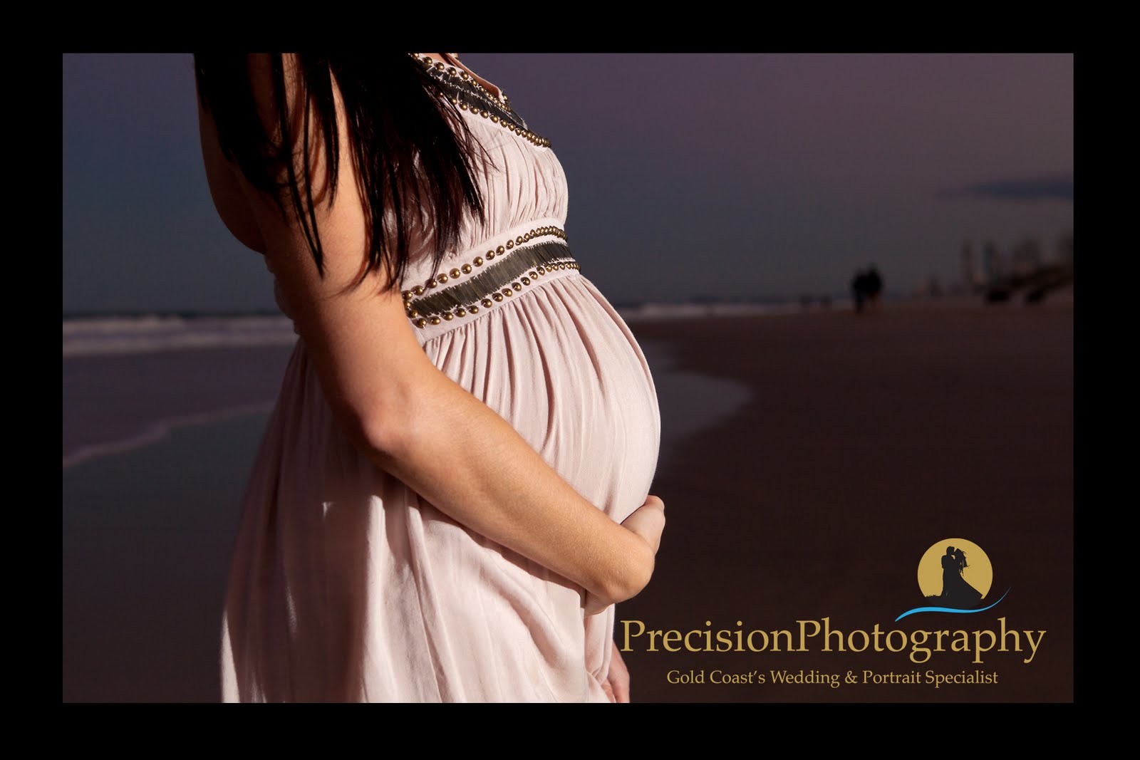 Precision Photography Pregnancy Photo Shoot in the Studio & on Our
