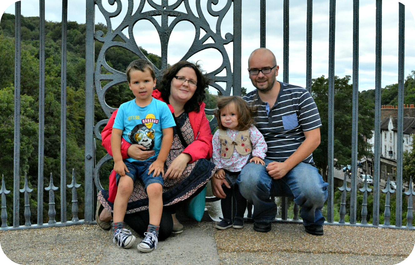 Family Photo on the Ironbridge